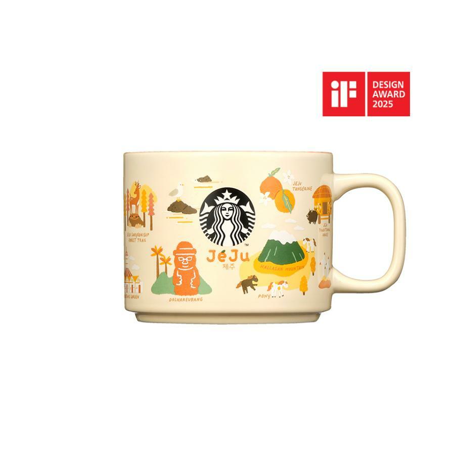 K-Starbucks] Korean Regional Collection JEJU Mug - 안녕 제주 머그