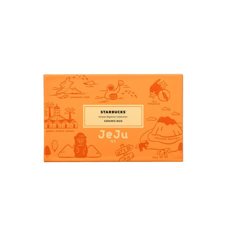 [K-Starbucks] Korean Regional Collection JEJU Mug - 안녕 제주  머그 355ml