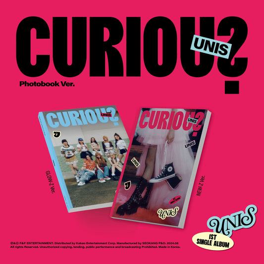 UNIS 1st Single Album [CURIOUS] (Photobook Ver.)