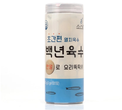 [SAUCE R.O.K] 100 Years Secret Anchovy Broth 120 Coins - 소스락 백년육수, 멸치육수, 코인육수 120 코인