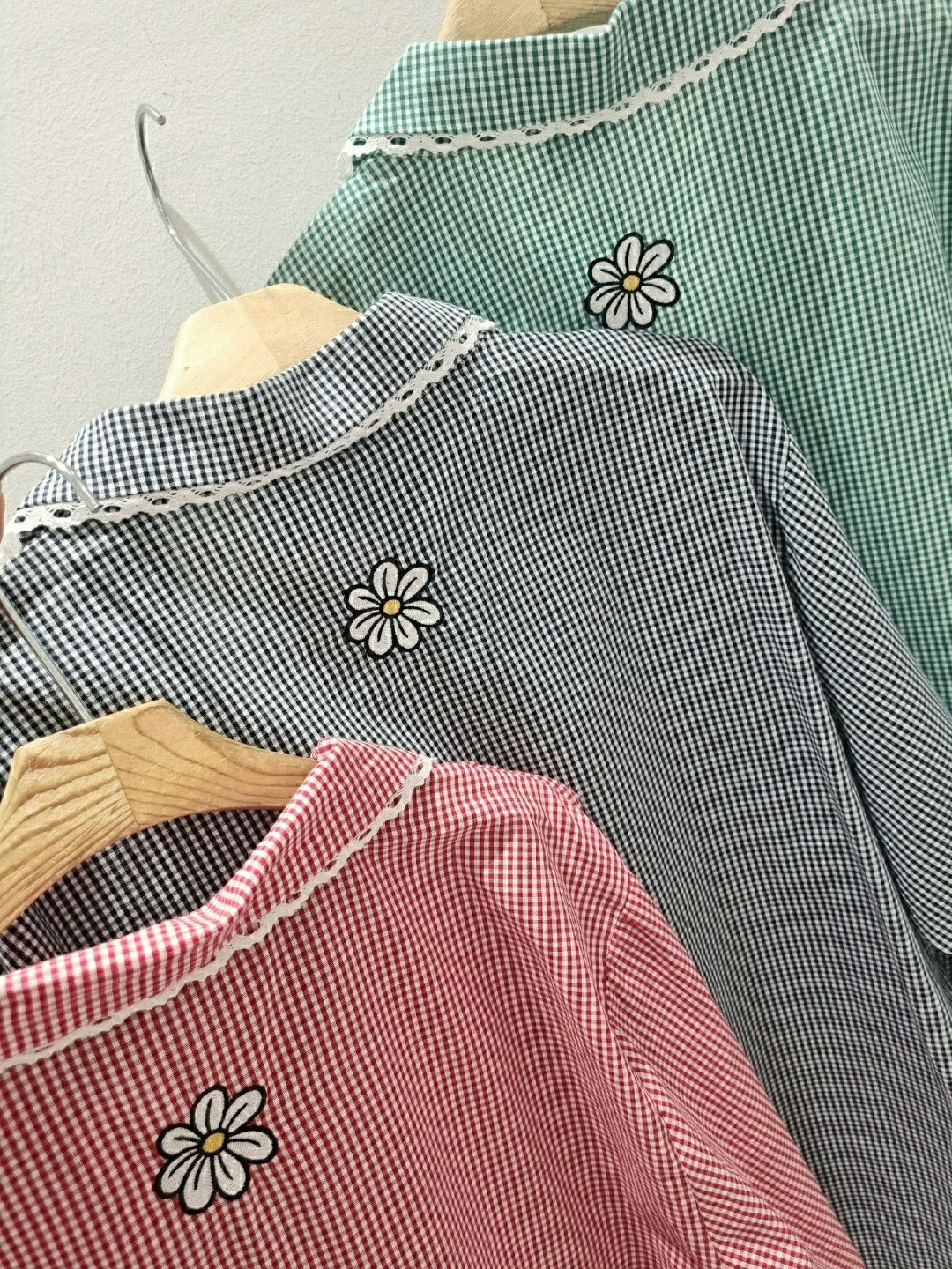 [DISNEY] Alice in Wonderland Check Pajama Set - 디즈니 엘리스 케릭터 잠옷, 파자마 세트